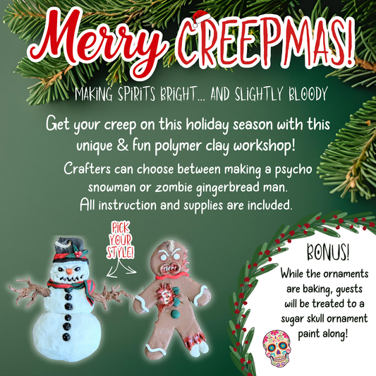 Merry Creepmas DIY Ornament Workshop